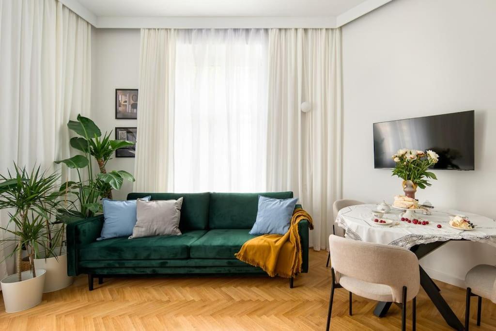 크라쿠프 Green Oasis In The Centre 아파트 외부 사진